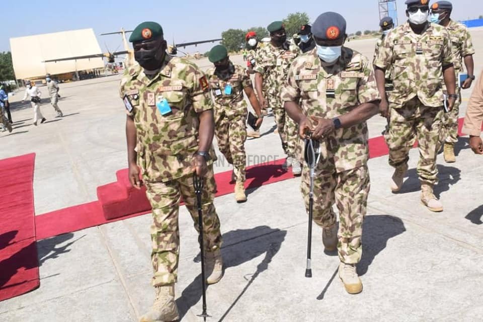 COUNTER-INSURGENCY: CAS CHARGES PERSONNEL TO INTENSIFY OPERATIONS FOR TOTAL DEFEAT OF INSURGENTS AS HE VISITS HQ ATF MAIDUGURI, 171 DETACHMENT MONGUNO